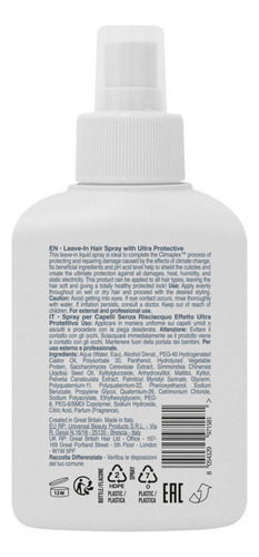Spray Tratamiento Para Cabello Dañado Climaplex Ultra 150 Ml