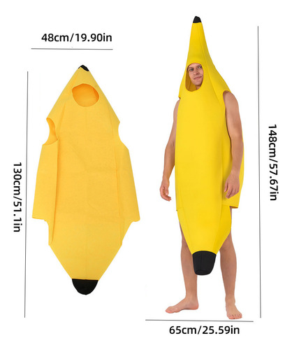 Para Disfraz De Escenario De Plátano Grande De Halloween /