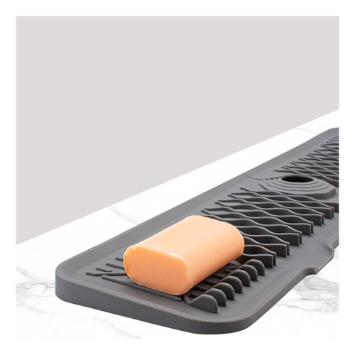 2 Uds Tapete De Silicona Para Grifo De Fregadero Plegable