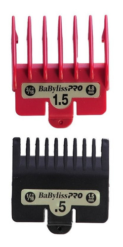 Babyliss Barberology Set X2 Peines Guías Corte P/ Cortadora 