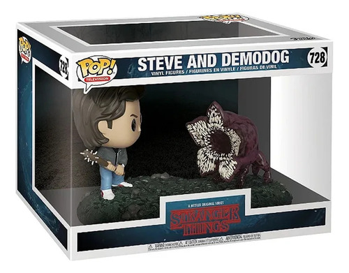 Steve And Demodog 728 Funko Pop Original Stranger Things