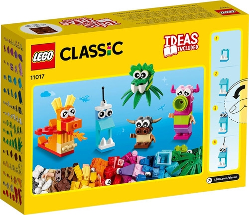 Juego De Construcción Lego Classic Creative Monsters 1101...