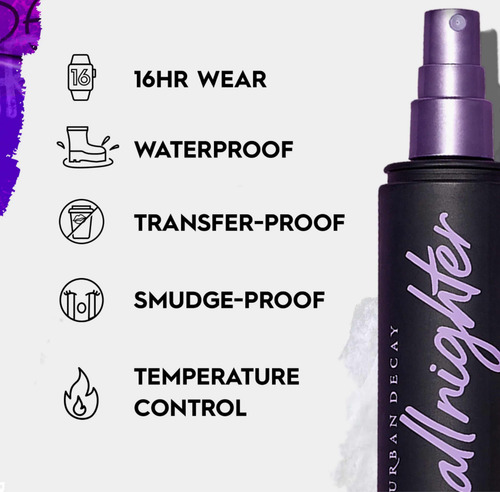 Ueban Decay - All Nighter Make Up Setting Spray X 30 Ml