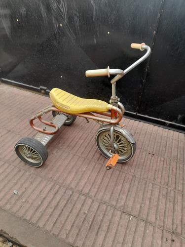 Triciclo Antiguo En Buen Estado Funcionando Unico Modelo!!