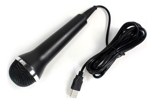 Micrófono Universal Con Cable Usb Para Karaoke Para Wii