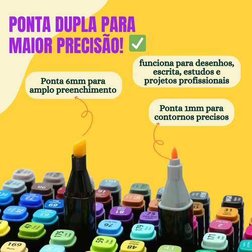 Set De Lápices Para Colorear De Doble Punta, 36 Colores, Más