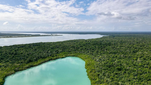 Venta De Lote En Bacalar Con Laguna Club