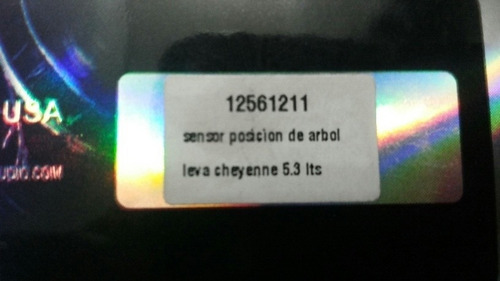 Sensor Posicion Arbol Leva Cheyenne/silverado 5.3 Lts