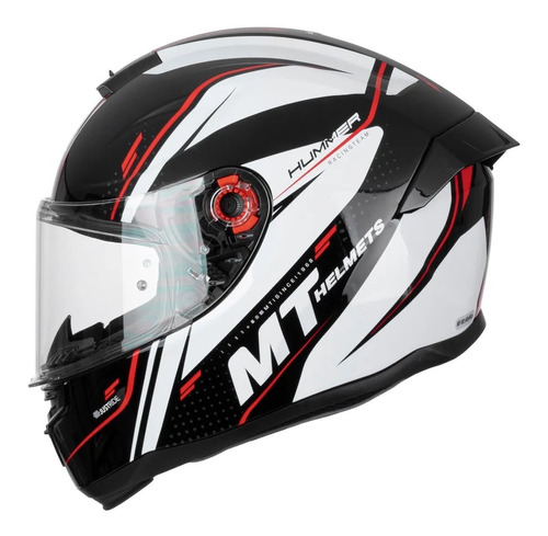 Casco Mt Stinger Hummer Cero A5 Rojo Brillo Talle:m 57-58