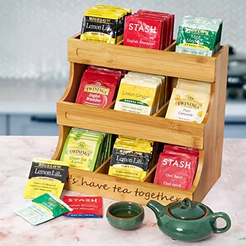 Organizador De Bolsitas De Té Koluti 3 Niveles, Estant