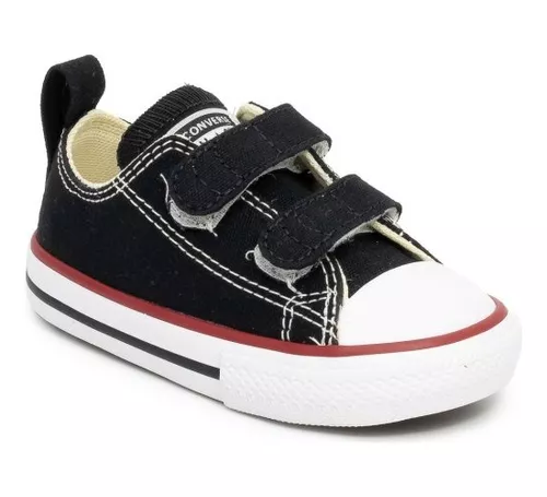 Tênis Infantil Converse All Star Preto Cano Baixo (18 ao 25