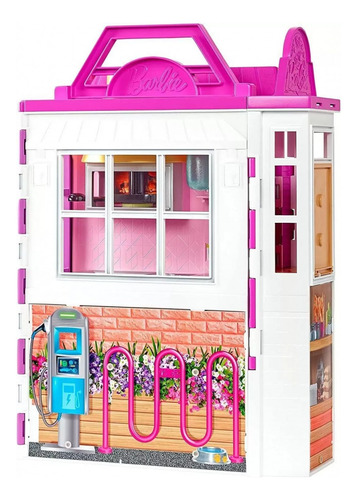 Restaurante Da Barbie Playset Com Boneca - Mattel Hbb91
