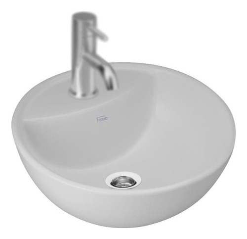 Bacha de baño de apoyar Ferrum Tori L247K blanco 