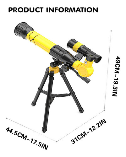 Telescopio Astronómico Para Educación Científica Infantil To