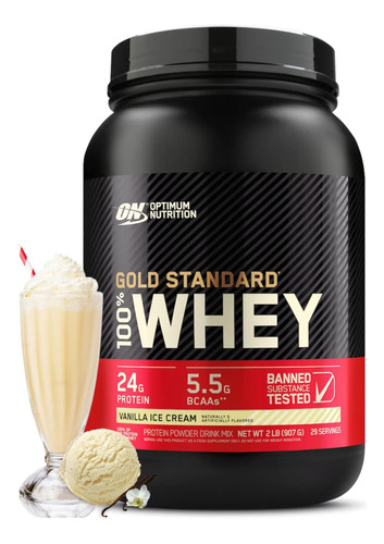 Proteina Gold Standar Whey 2lb - Unidad a $195500