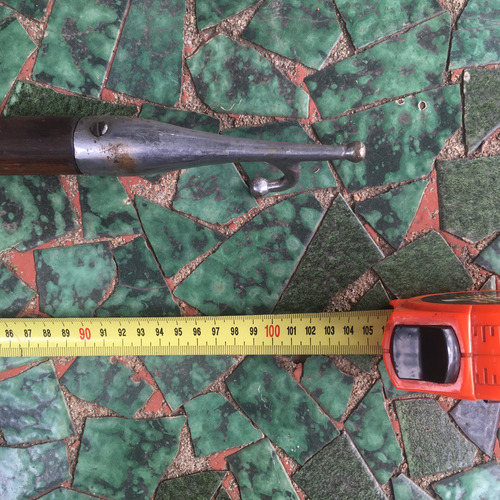 Viejo Remo En Madera Con Gancho Robador En Aluminio (Usado)