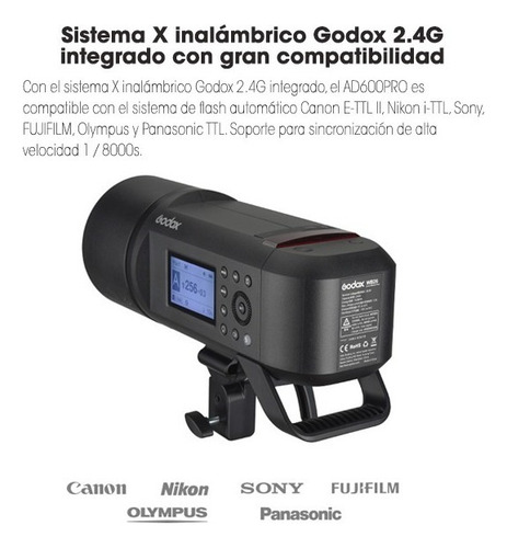 Flash de estúdio Witstro Ad600 Pro Godox