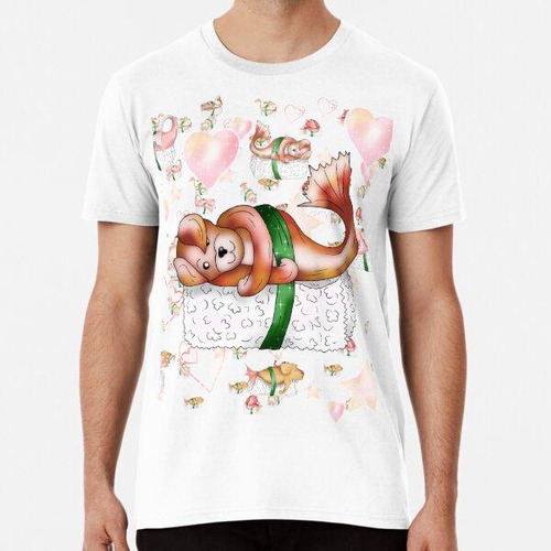 Remera Cute Nigiri Dogfish Sushi Algodon Premium