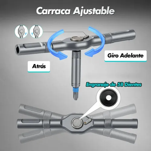 Conjunto De Chaves De Fenda Magnéticas Zx Ratchet | MercadoLivre