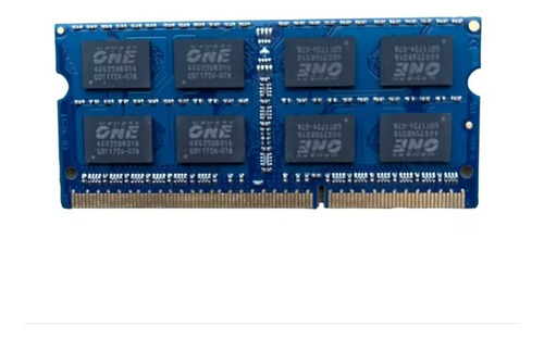 Memória Ram Ddr3 4gb 1600mhz Sodimm - Memory One Platinum
