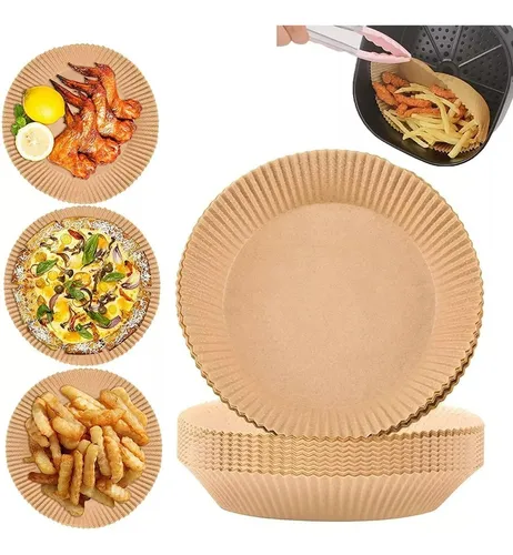 comprar Forros Desechables Antiadherente Freidora 100 Pcs Air Fryer