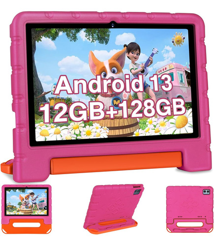 Tableta Para Niños De 10 Pulgadas Android 13 Tabletas Para N