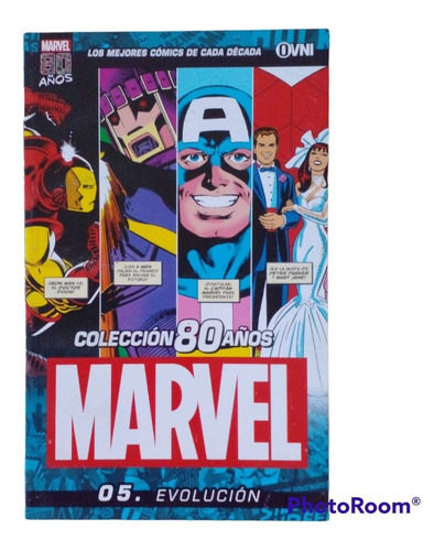 Cómics Coleccionable Marvel 80 Años N 5 Evolución.
