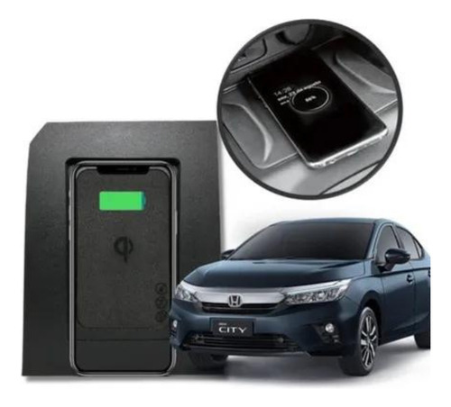 Carregador De Celular Sem Fio Veicular Honda New City 2023