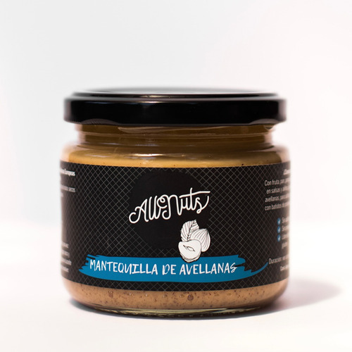 Mantequilla De Avellanas Europeas 200 Grs