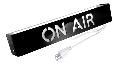 On Air Negro Letrero Luminoso Led 45 Cm Señal Led De Pared