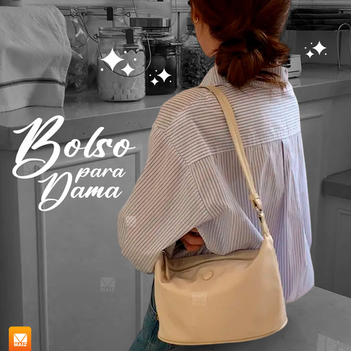 Bolsa Hombro Mano Bandolera Juvenil Casual Moda Dama Mujer