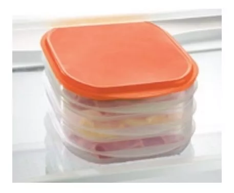 Fiambrera Apilable 3 Bandejas Con Tapa Tupperware