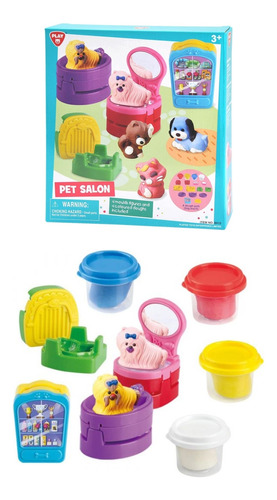 Set De Plástilina Para Salón Pets Mascotas 