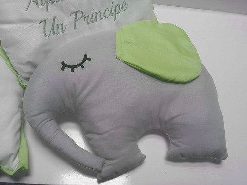 Almohadones Complemento Chichonera Linea Elefantes Bebe