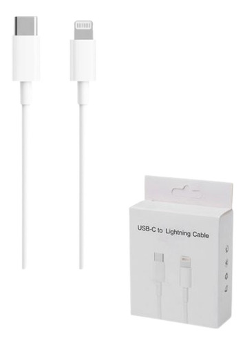 Cable Tipo-c A Lightning De 1 Metro Para iPhone 12 13 14 