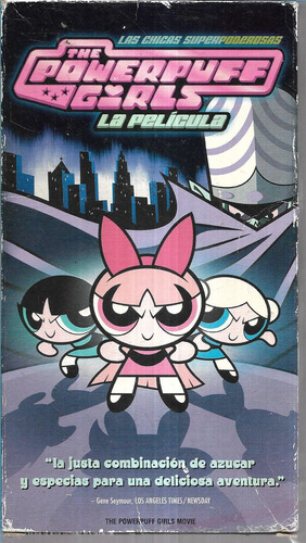 The Powerpuff Girls La Pelicula Castellano C/extras Vhs