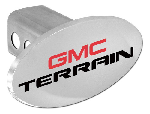 Gmc Terrain Metal Remolque Bicicleta Estuche Emblema Plug