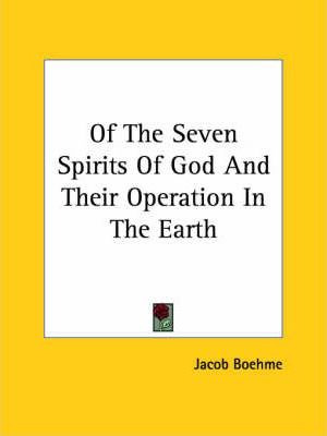 Libro Of The Seven Spirits Of God And Their Operation In ...