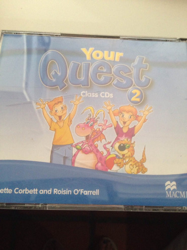 Your Quest 2 Teacher Class Cds Macmillan Jeanette Corbett