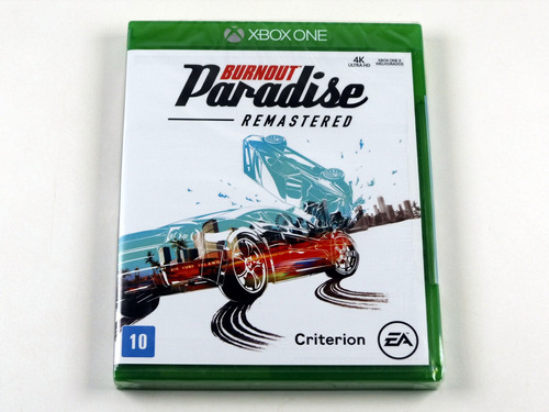 Burnout Paradise Original Xbox One Lacrado Midia Fisica