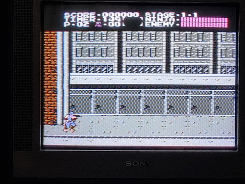 Ninja Gaiden Cartucho Original Nintendo Nes (Usado)