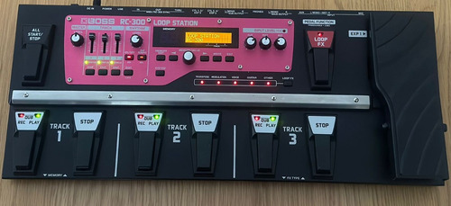 Loop Station Boss Rc-300 + Maleta + Adaptador