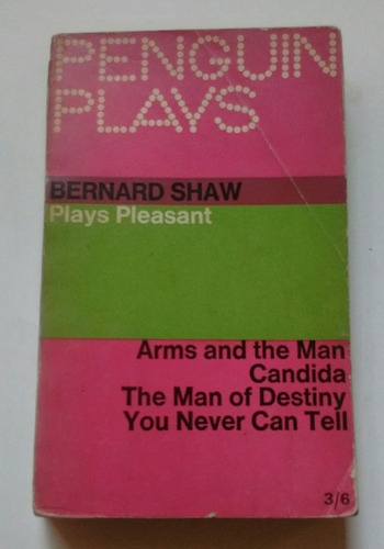 Bernard Shaw Plays Pleasant (en Inglés) Penguin Books 1966