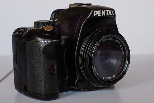 Câmera Dslr Pentax K X Em Ótimo Estado Com 2 Lentes Preto
