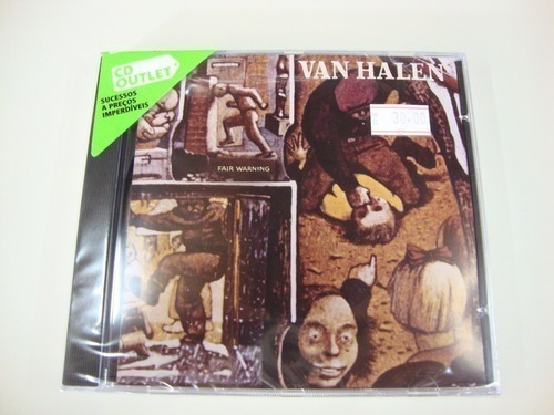 Cd - Van Halen - Fair Warning - Remastered - Lacrado, Orig