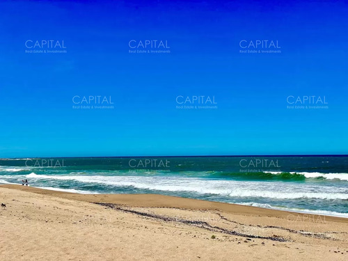 Lote Primera Linea Frente Al Mar En Montoya, La Barra, Punta Del Este En Venta, Ideal Para Edificaciones E Inversores