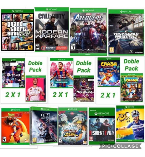Oferta' Juegos Xbox One Completo, Local... Gamertag