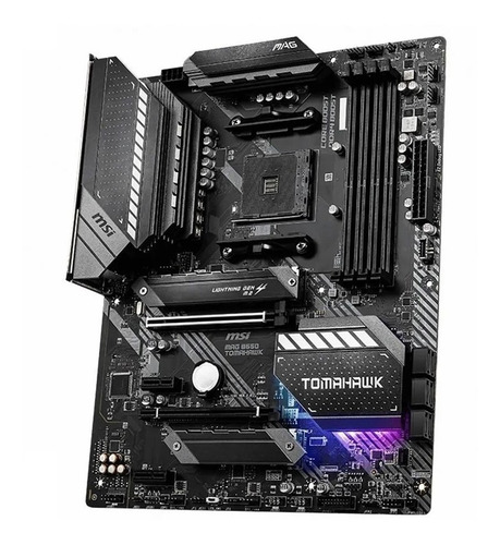 Imagen 4 de 7 de Mother Msi B550 Tomahawk Am4 Ddr4 3ra Y 5ta Gen Ddr4