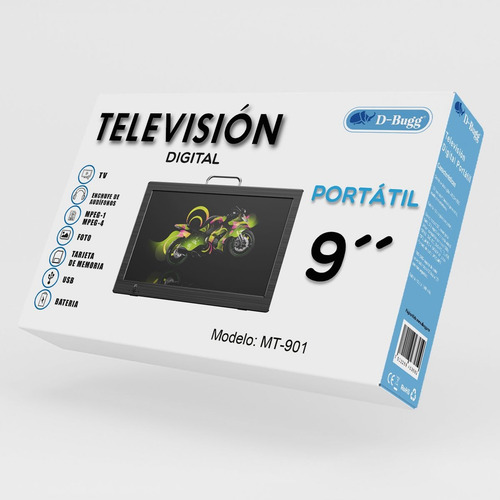 Kit Pantalla Portatil 9 + Cable Hdmi A Usb-c D-bugg