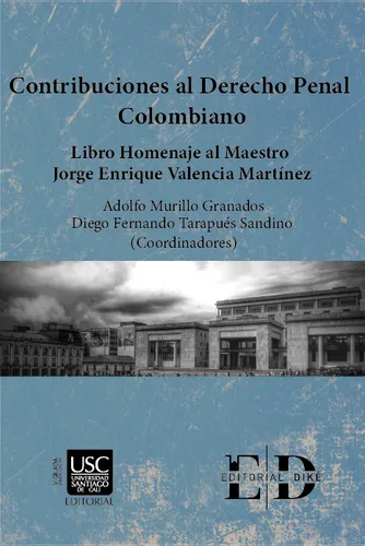 Contribuciones Al Derecho Penal Colombiano ( Libro Nuevo Y
